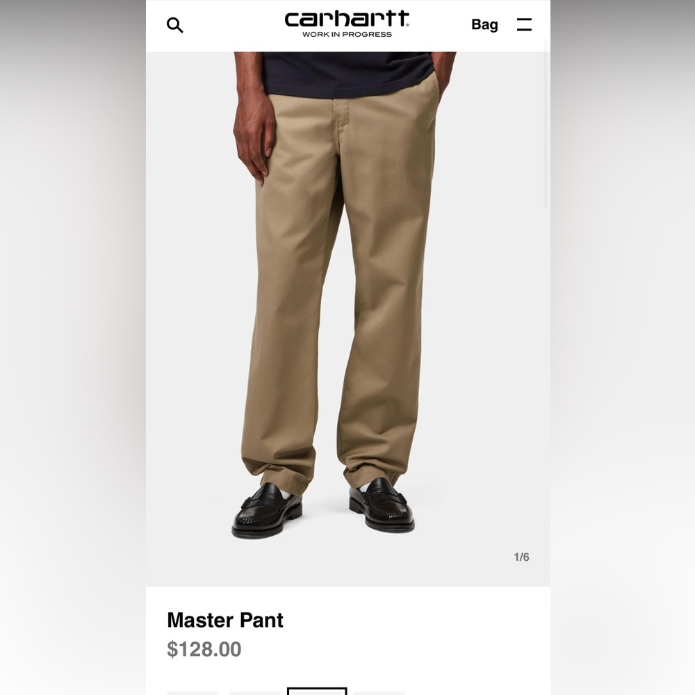 Carhartt WIP Skater Pants - 34x34 - Picture 10 of 11